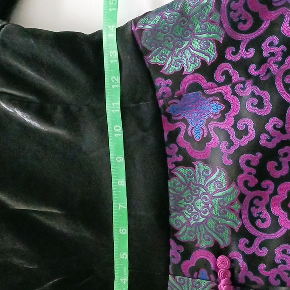 NWT XinShanMingHua - Blazer in Black & Purple - Picture 8 of 11